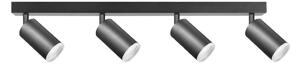 Spot LONDON 4xGU10/10W/230V negru