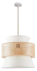 Lustră pe cablu GRENADA 1xE27/20W/230V d. 40 cm bej