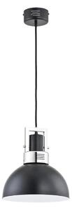 Lustră pe cablu MEGEN 1xE27/15W/230V negru