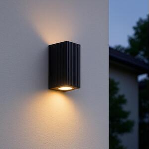 Aplică de exterior Brilliant JELANI 2xGU10/10W/230V IP44 negru