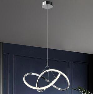Lustră LED pe cablu ONLI LOOP LED/40W/230V 4000K crom lucios