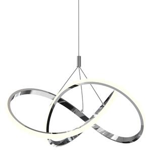 Lustră LED pe cablu ONLI LOOP LED/40W/230V 4000K crom lucios