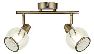 Spot Prezent 14104 SIENTO 2xE14/40W/230V alamă