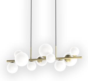 ONLI - Lustra suspendată pe cablu PALOMA 10xG9/3W/230V auriu