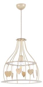 Lustră pe cablu ONLI LEONILDE 1xE27/15W/230V bej