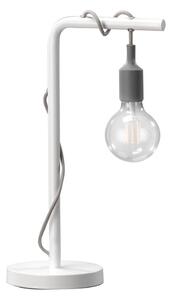 Lampă de masă ONLI WIRE 1xE27/15W/230V 48 cm gri/alb