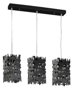 Lustră pe cablu ONLI FORESTA 3xE27/15W/230V negru