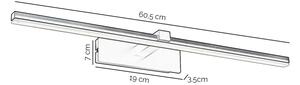 Aplică LED pentru tablouri ONLI FRED LED/14W/230V 4000K negru