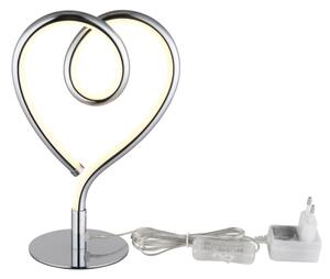 Lampă LED de masă Globo 28054C AMORE LED/6W/230V crom lucios