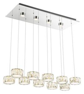 Lustră LED pe cablu Globo 49350-92H AMUR LED/92W/230V 4000K