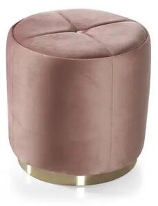 Taburet rotund din catifea,Lady