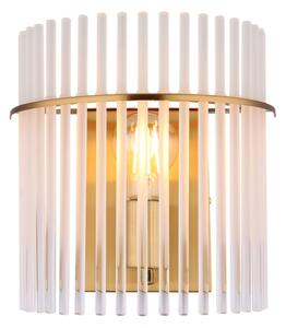 Aplică Globo 15698WM GORLEY 1xE27/60W/230V auriu