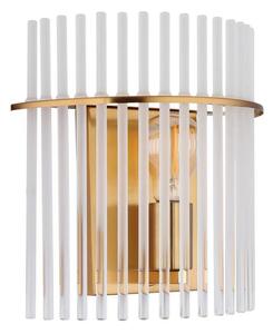 Aplică Globo 15698WM GORLEY 1xE27/60W/230V auriu