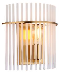 Aplică Globo 15698WM GORLEY 1xE27/60W/230V auriu