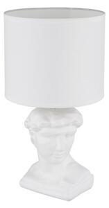 Lampă de masă Globo 21732W HERMES 1xE14/40W/230V alb