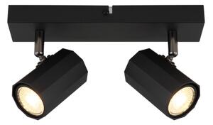 Spot Globo 57918-2B JAMES 2xGU10/25W/230V negru