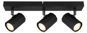 Spot Globo 57918-3B JAMES 3xGU10/25W/230V negru