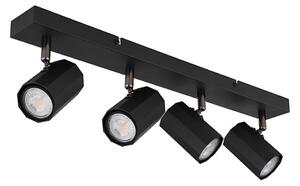 Spot Globo 57918-4B JAMES 4xGU10/25W/230V negru
