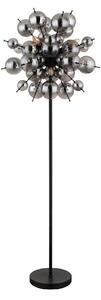 Lampadar Globo 15633SS UDO 6xE14/25W/230V negru/fumuriu