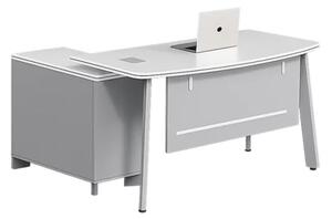 Birou Velaris cu dulap lateral - dimensiuni 1600*1400*750