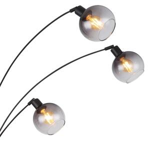 Lampadar Globo 58228NBS SEYMOUR 5xE27/40W/230V fumuriu