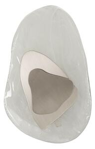 Mauro Ferretti Lampa De Perete Ocean Silver cm 21X8X31 | Aosom Romania