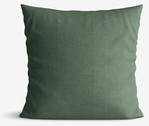 Goldea față de pernă decorativă marbella - verde închis 45 x 45 cm