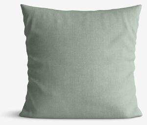 Goldea față de pernă decorativă marbella - verde salvie 45 x 45 cm