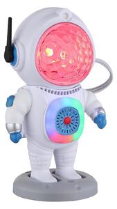 Lampă LED RGB de masă Globo 28084 COSMO LED/6W/5V alb astronaut
