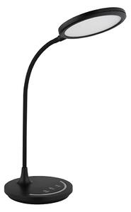 Lampă LED tactilă dimabilă de masă Globo 58483 KENNY LED/12W/230V negru