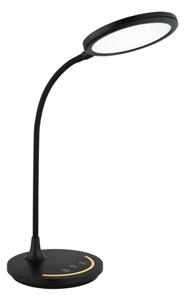 Lampă LED tactilă dimabilă de masă Globo 58483 KENNY LED/12W/230V negru