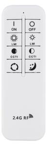 Lustră LED dimabilă pe cablu Globo 67162-80 MUCKY 80W/230V 2700-6000K + telecomandă