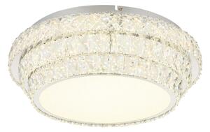 Plafonieră LED dimabilă Globo 68157-48 KLARA LED/48W/230V d. 50 cm + telecomandă