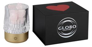 Lampă LED RGB tactilă reîncărcabilă dimabilă de masă Globo 21044 LIZZY LED/1W/5V 1200 mAh auriu