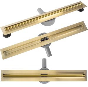 Rea Neox Slim Pro Gold, scurgere de duș 90 cm, auriu strălucitor, REA-G5805