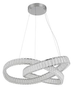 Lustră LED dimabilă pe cablu Globo 67162-110CCT MUCKY 110W/230V d. 78 cm + telecomandă