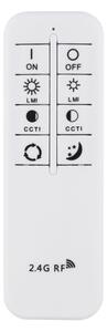 Lustră LED dimabilă pe cablu Globo 67162-30 MUCKY LED/30W/230V d. 30 cm + telecomandă
