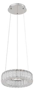 Lustră LED dimabilă pe cablu Globo 67162-30 MUCKY LED/30W/230V d. 30 cm + telecomandă