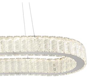Lustră LED dimabilă pe cablu Globo 67162-58 MUCKY 58W/230V 2700-6000K + telecomandă