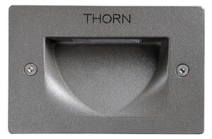 THORN Thorn Jalon LED încastrat în perete pentru exterior 4.000K, Gri, Metal, Modern, Luminile încastrate unghiulare