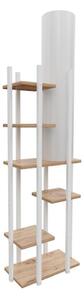 Lampadar cu rafturi VOGUE 1xE27/40W/230V 160 cm alb