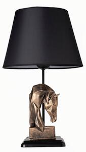 Lampă de masă 1xE27/40W/230V negru/auriu