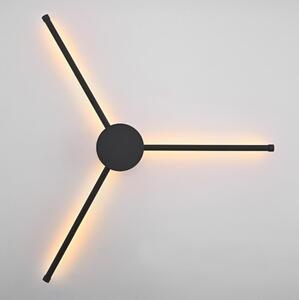 Aplică LED Brilagi LUGO TRE LED/14W/230V negru