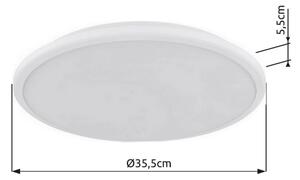 Plafonieră LED Globo 41569-18W XANDER LED/18W/230V 3000K d. 35 cm alb