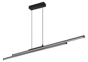 Lustră LED pe cablu Globo 67342-24H KIRINA LED/24W/230V 3000K negru