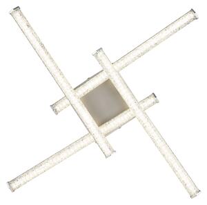 Plafonieră LED Globo 67346-24 KIRINA LED/24W/230V 4000K crom mat