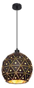 Lustră pe cablu Globo 54029H JODIE 1xE27/60W/230V d. 25 cm