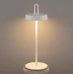 Lampă de masă LED tactilă, reglabilă, reîncărcabilă pentru exterior SHINE LED/1,5W/3,7V 3000 mAh IP44 albă