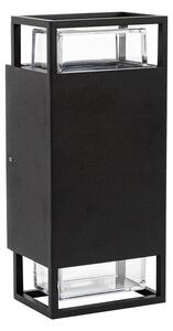 Aplică de exterior Prezent 28211A EVENTO 2xGU10/35W/230V IP54 negru