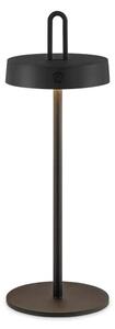 Lampă de masă tactilă LED reîncărcabilă, dimabilă, pentru exterior SHINE LED/1,5W/3,7V 3000 mAh IP44 neagră